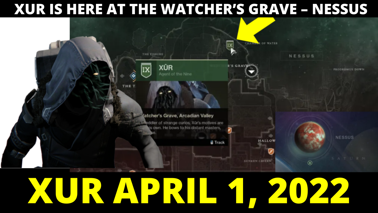Where is Xur Destiny 2 Today? Xur Location May 20, 2022